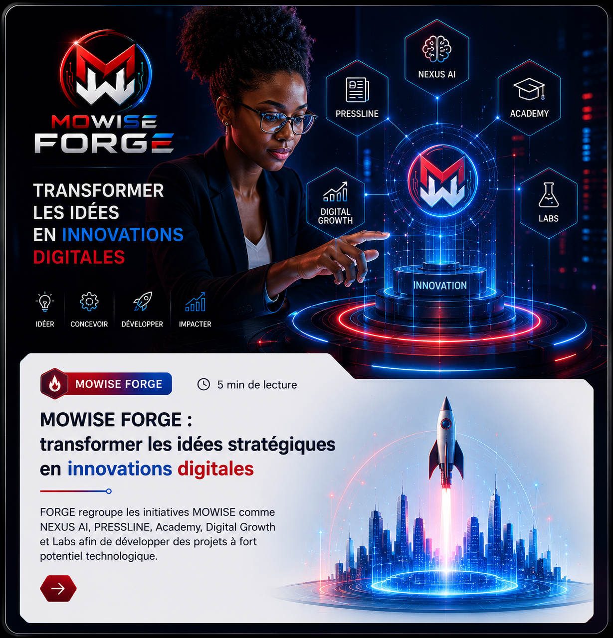 Innovation MOWISE FORGE