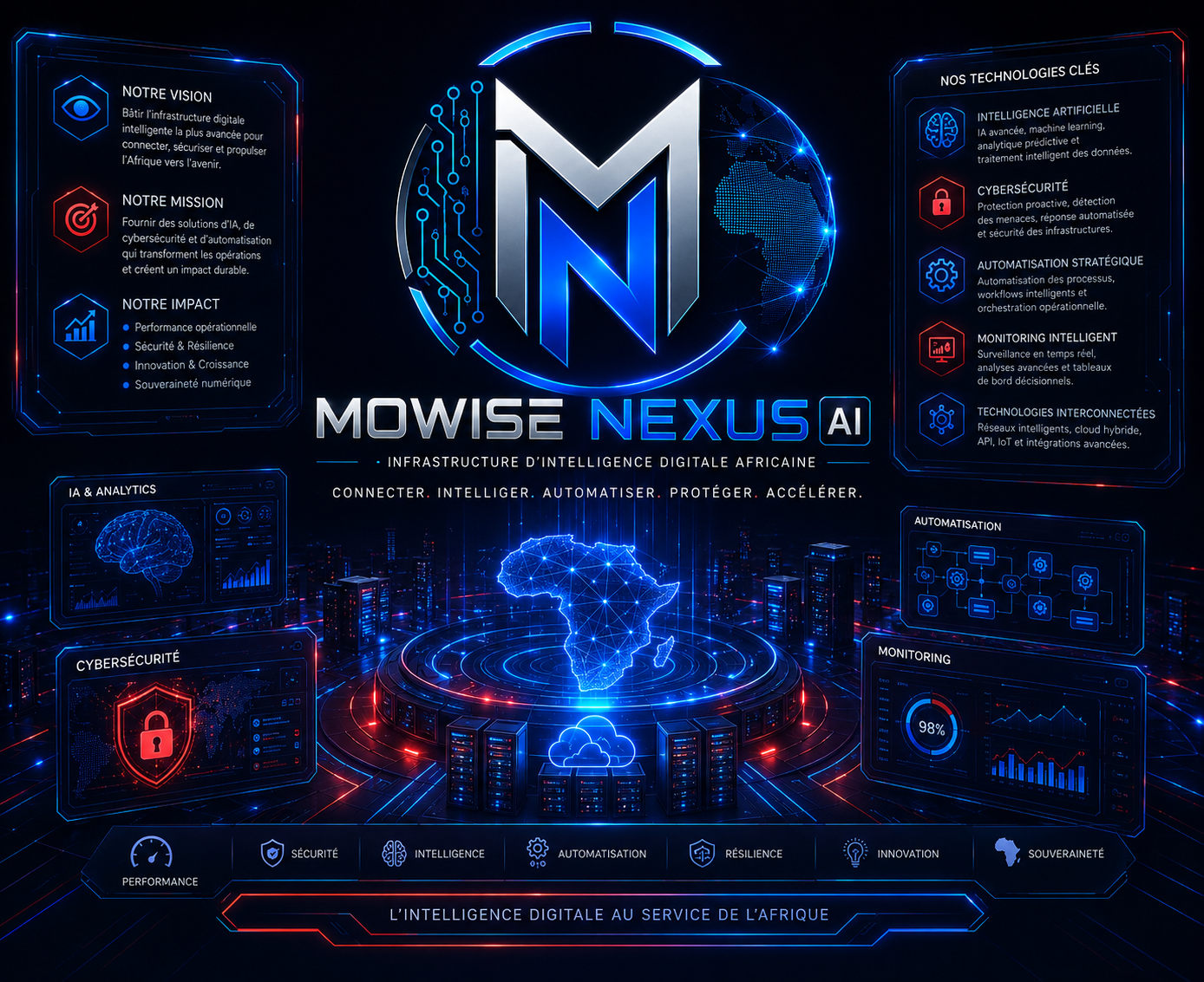 MOWISE NEXUS AI — Infrastructure d’Intelligence Digitale